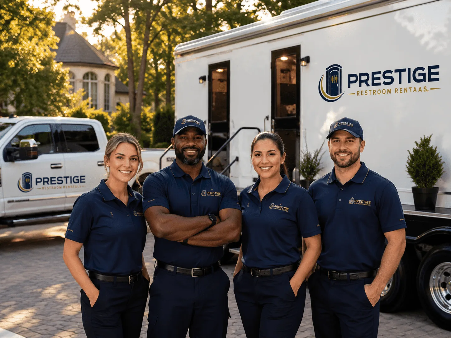 Trusted Luxury Portable Restrooms company in Wheelwright, MA